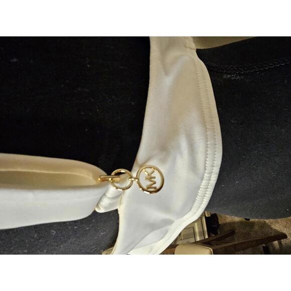 Michael Kors Women's XL Swim Top with Gold Accents - Picture 3 of 8